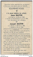 MELLIER ..-- LEGLISE ..-- Mr Jean BASTIN , 1940 , Accident , 1947 ..-- Mr Joseph BASTIN , 1931 , 1947 . - Leglise