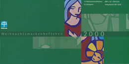 Bund 2000 - Diakonie Markenheftchen Weihnachtsmarken - Postfrisch MNH - Frankaturwert: 5,60 € - Markenheftchen
