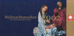 Bund 2002 - Caritas Markenheftchen Weihnachtsmarken - Postfrisch MNH - Frankaturwert: 5,60 € - Markenheftchen