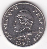 Polynésie Française. 10 Francs 1993 En Nickel - Polinesia Francesa