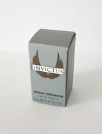 BOITE VIDE INVICTUS De PACO RABANNE    EDT   5  Ml - Miniatures Men's Fragrances (in Box)