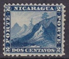 NICARAGUA - 2 C. Bleu De 1862 Neuf FAUX - Nicaragua