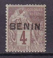 BENIN - 4 C. De 1892 Neuf TTB FAUX - Unused Stamps