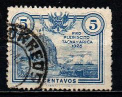 PERU' - 1925 - Plebiscite Issue: Morro Arica - USATO - Perù