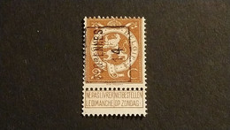 N 109   PREO  A   " FLORENNES 14 " - Typografisch 1912-14 (Cijfer-leeuw)