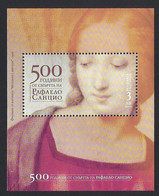 2020 BULGARIA "500 ANNIVERSARIO MORTE RAFFAELLO SANZIO" FOGLIETTO MNH - Nuovi