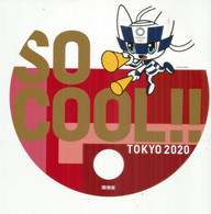 SO COOL ! TOKYO 2020.  Eventail Avec Notes De Prévention épidémie COVID-19. Distribué Aux Spectateurs Des Stades - Sonstige & Ohne Zuordnung