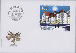 Suisse - 2020 - Engelberg - Blockausschnitte - Ersttagsbrief FDC ET - Ersttag Voll Stempel - Cartas & Documentos