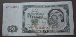 POLAND Banknotes  50 Złotych 1948 F - Poland