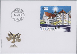 Suisse - 2020 - Engelberg - Blockausschnitte - Ersttagsbrief FDC ET - Ersttag Voll Stempel - Storia Postale