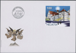 Suisse - 2020 - Engelberg - Blockausschnitte - Ersttagsbrief FDC ET - Ersttag Voll Stempel - Lettres & Documents