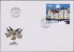 Suisse - 2020 - Engelberg - Blockausschnitte - Ersttagsbrief FDC ET - Briefe U. Dokumente