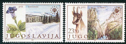 YUGOSLAVIA 1983 European Nature Protection III MNH / **.  Michel 2000-01 - Ongebruikt