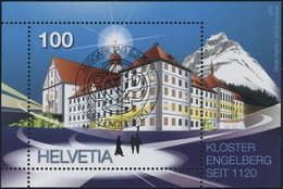 Suisse - 2020 - Engelberg - Block - Ersttag Voll Stempel ET - Gebraucht