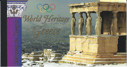 ONU New York 2004 Unesco Patrimonio Mondiale: Grecia Carnet Prestige @ - Postzegelboekjes