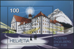 Suisse - 2020 - Engelberg - Block - Ersttag Voll Stempel ET - Usati