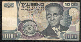 1000 Shillings 1983 - Autriche