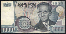 1000 Shillings 1983 - Austria
