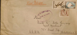 P) 1942 CIRCA ARGENTINA, SHIPPER TO UNITED STATES, AIRMAIL-MAP OUT LIMIT-STATE AIRLINES STAMPS, XF - Other & Unclassified