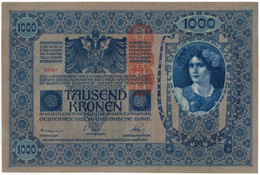 AUSTRIA - L'AUTRICHE - ÖSTERREICH 1000 KRONEN Pick-57a Oesterreichisch-Ungarische Bank - DEUTSCHÖSTERREICH 1919 UNC - Autriche