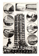 Serbie -- BEOGRAD -- 1964-- Hôtel SLAVIJA  + Multivues.......timbre...cachet.................à Saisir - Serbie