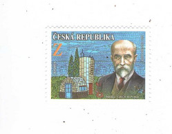 Year 2021 - First Czechoslovak President T.G. Masaryk In Israel, 1 Stamp, MNH - Oblitérés