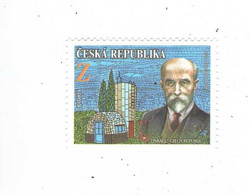 Year 2021 - First Czechoslovak President T.G. Masaryk In Israel, 1 Stamp, MNH - Usati