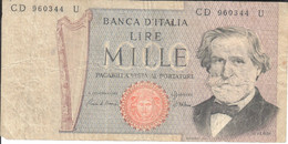 1000 Lire-dec.min.30maggio 1981- E 26 Febbraio1969 -ciampi-stevani - 1000 Lire