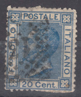 Italy Kingdom 1867 Sassone#26 Used - Usados