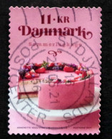 Denmark 2021 Gastronomy. Cakes Minr.2031 (lot G 337) - Gebruikt