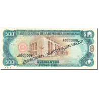 Billet, Dominican Republic, 500 Pesos Oro, 1997, 1997, Specimen, KM:157s1, SPL+ - Dominicana