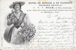 Hôtel De MOSCOU & DE FLORENCE - PENSION REVELLI - NICE, 3, Rue Adélaïde - Bar, Alberghi, Ristoranti