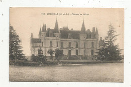 Cp , 49 ,CHEMILLE ,château De L'Echo , Vierge - Chemille