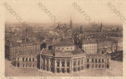 CARTOLINA  WIEN,AUSTRIA,PANORAMA MIT BURGTHEATER,NON VIAGGIATA - Belvedere