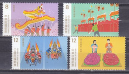 China Taiwan 2021 Hakka Festivals Postage Stamps 4v MNH - Unused Stamps