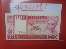 CAP VERT 100 ESCUDOS 1977 Neuf-UNC (B.26) - Kaapverdische Eilanden