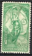 BRASILE - 1933 - VISITA PRESIDENTE ARGENTINA - 400 REIS  - NUOVO MH* ( YVERT 257 - MICHEL 393) - Unused Stamps
