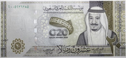 Arabie Saoudite - 20 Riyals - 2020 - PICK 44a - NEUF - Saoedi-Arabië