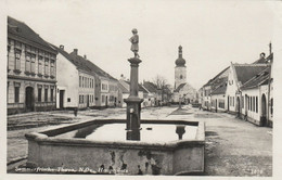 AK - NÖ - Marktgemeinde THAYA - Häuserzeilen Im Ortskern 1933 - Laa An Der Thaya