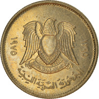 Monnaie, Libya, 10 Dirhams, 1975, TTB, Copper-Nickel Clad Steel, KM:14 - Libya