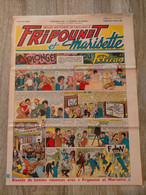 Fripounet Et Marisette N° 22  Sylvain Sylvette  29/05/1955 - Sylvain Et Sylvette
