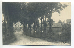 CPA 18 HENRICHEMONT - Route De La Chapelotte - Tanneries - Henrichemont