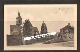 KUMPTICH-DE KERK-EGLISE-UITGAVE KINDEREN KEMPENEERS-BEERNAERT-NIET VERSTUURDE KAART-ZIE DE 2 SCANS-RARE ! ! ! - Tienen