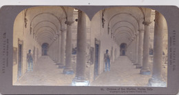 120/ Stereo Kaart, Cloisters Of San Martino Naples, Italy - Andere Steden