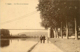 Agen * Vue Sur Les Rives De La Garonne * Pont - Agen