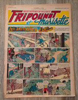 Fripounet Et Marisette N° 44   Sylvain Sylvette  29/10/1950  CUVILLIER - Sylvain Et Sylvette