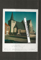 VERTRIJK-KERK-O.L.V.HEMELVAART-ORIGINELE-POLAROID-FOTO-JAREN 70-AFM.+-9-11 CM-UNIEKE OPNAME UIT PRIVE-ARCHIEF - Boutersem