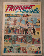 Fripounet Et Marisette N° 38   Sylvain Et  Sylvette  17/09/1950  CUVILLIER  MARTIAL - Sylvain Et Sylvette