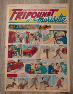 Fripounet Et Marisette N° 37   Sylvain Et  Sylvette  10/09/1950  CUVILLIER  MARTIAL - Sylvain Et Sylvette