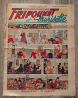 Fripounet Et Marisette N° 37 Sylvain Et  Sylvette 14/09/1952  L'oeil D'aigle  MARTIAL ERIK - Sylvain Et Sylvette